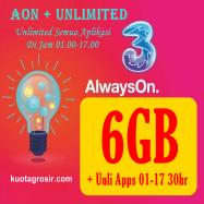 AON 6GB + UNLI APPS (01-17) 30HR