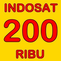 PULSA INDOSAT - INDOSAT 200rb