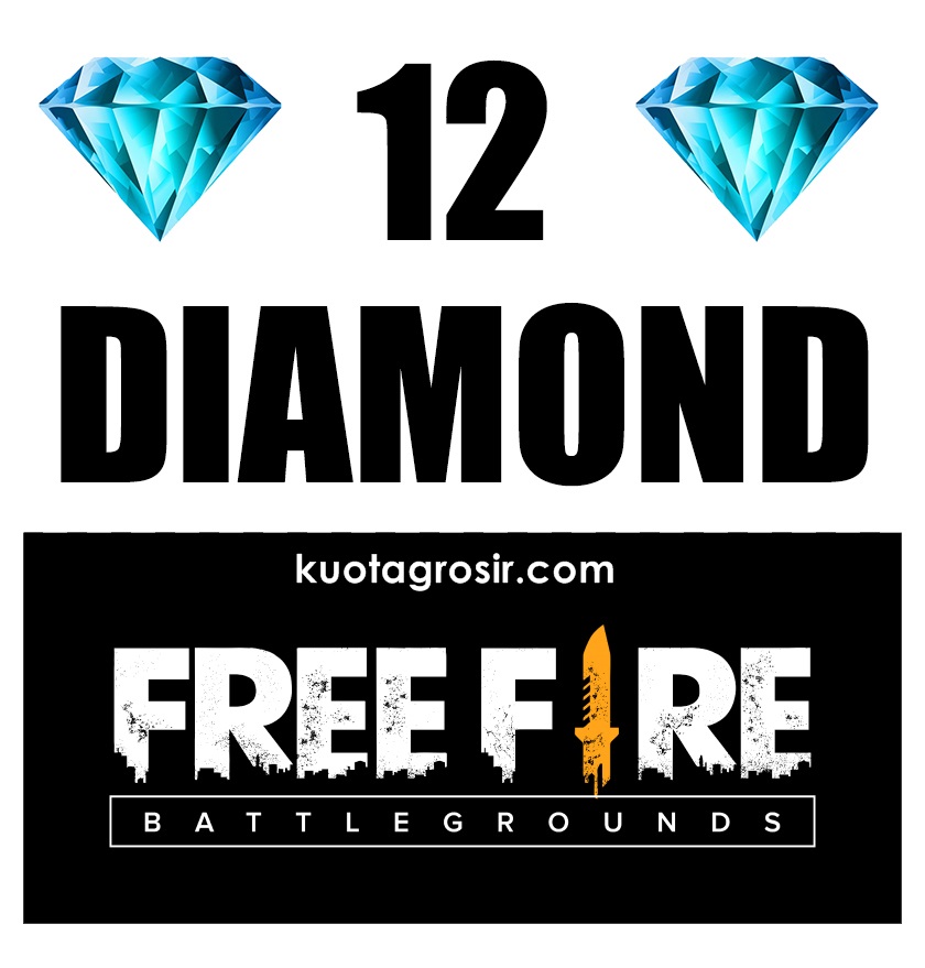GAME ONLINE FreeFire BattleGrounds - 12 Diamond FreeFire
