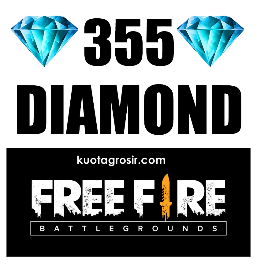 GAME ONLINE FreeFire BattleGrounds - 355 Diamond FreeFire