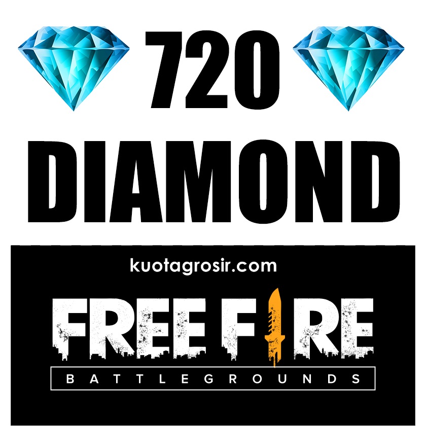 GAME ONLINE FreeFire BattleGrounds - 720 Diamond FreeFire